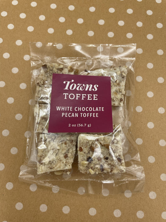 Towns Toffee- White Chocolate