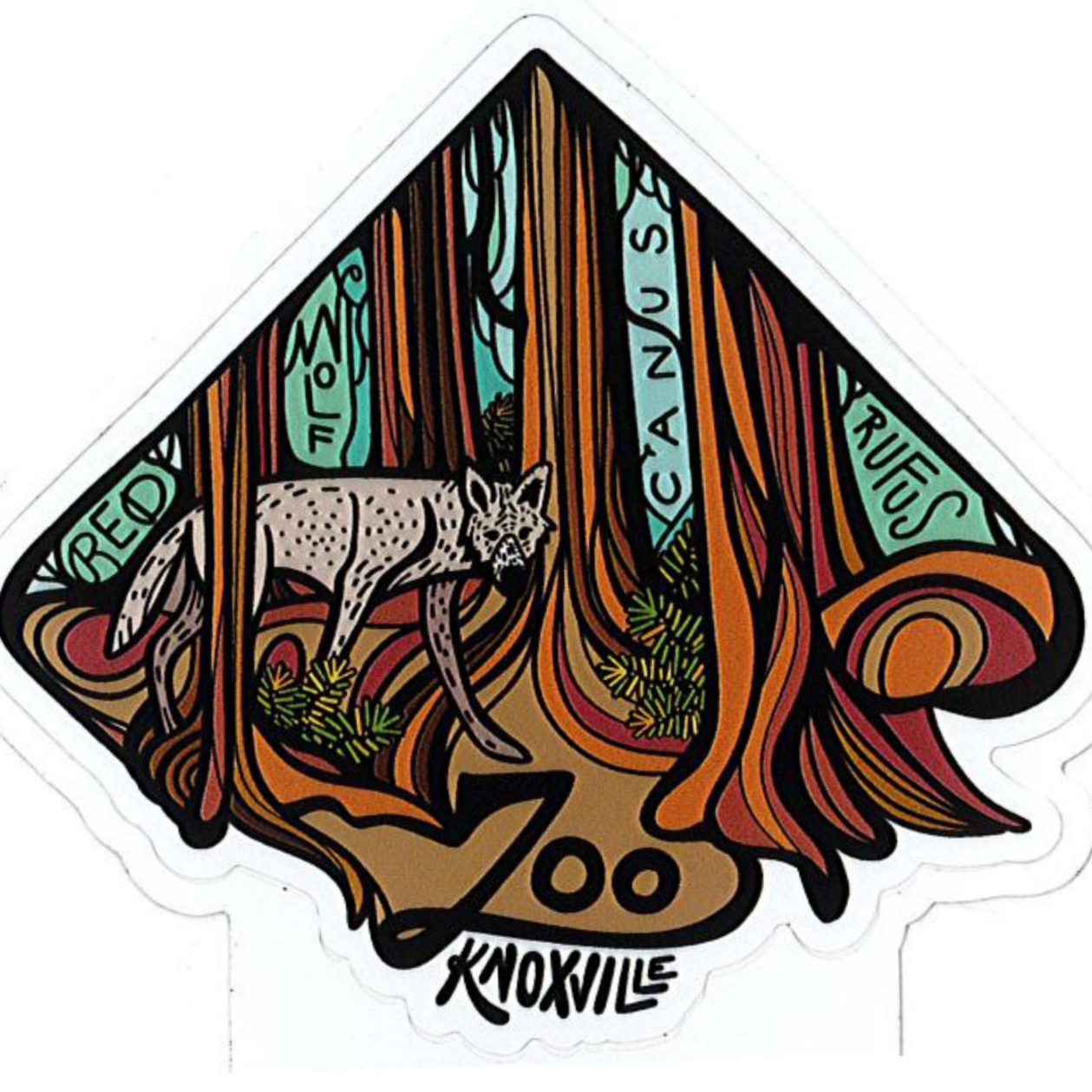 Zoo Knoxville Stickers