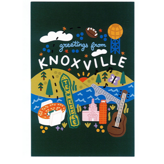 Knoxville Greetings Postcard by Paris Woodhull