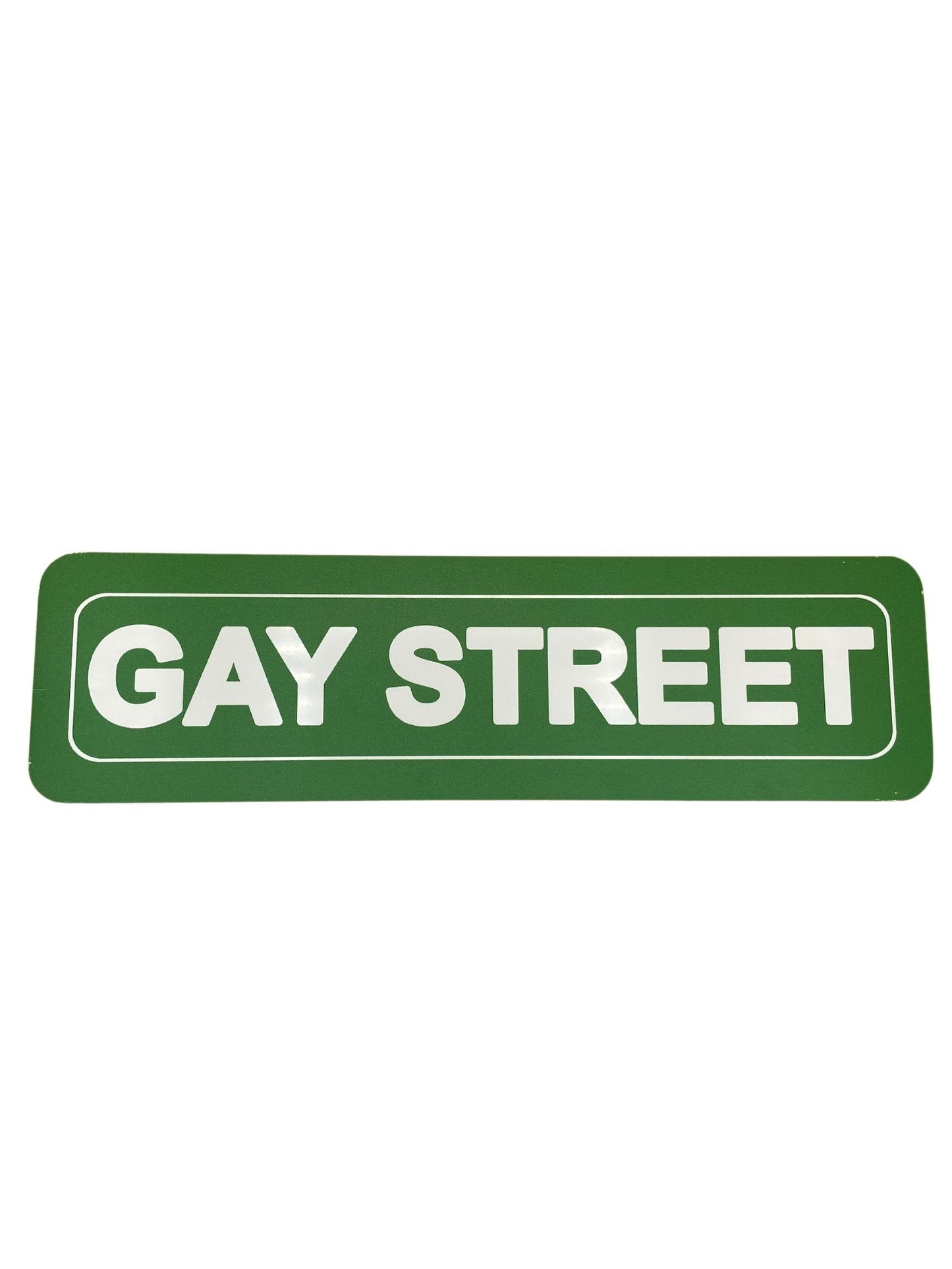 Gay Street Sign