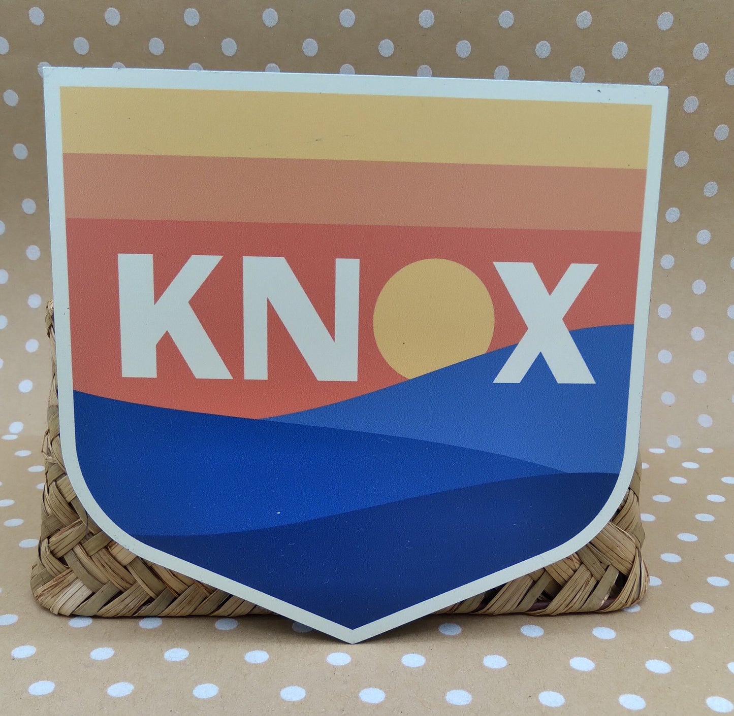 One Knox Car Magnet