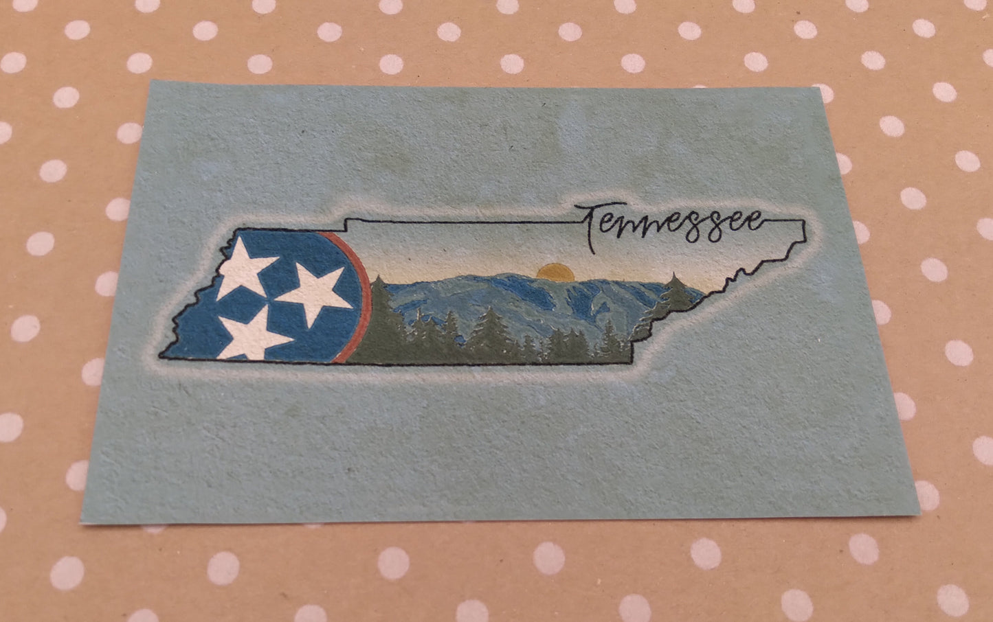 Tennessee Horizon Postcard