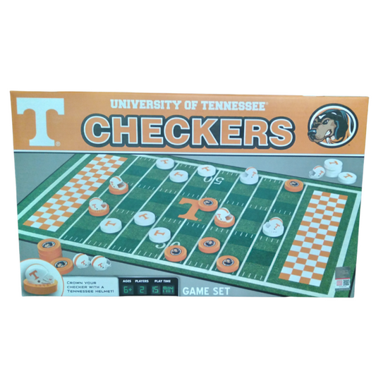 Tennessee Volunteers Checkers Board Game