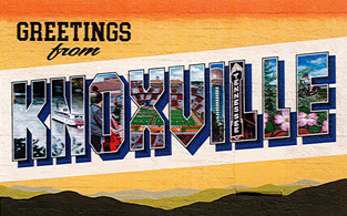Greetings from Knoxville Postcard